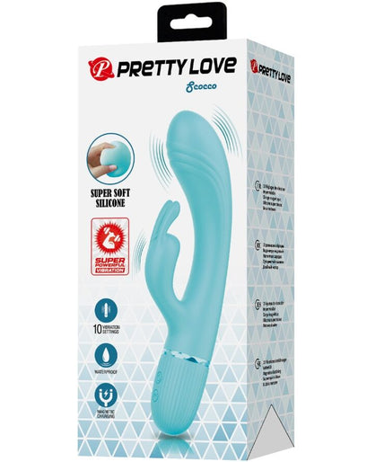 Pretty Love – Scocco Vibrator Rabbit Turquoise Pretty Love – Scocco Vibrator Rabbit Turquoise
