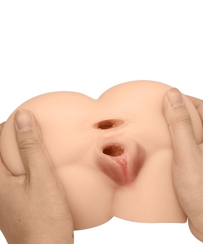 CRAZY BULL - ROLONDA ACHTERKANT MET NATUURLIJKE REALISTISCHE VAGINA EN ANUS
