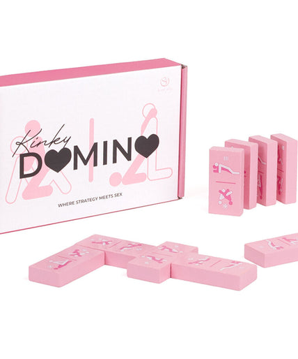SECRETPLAY - KINKY DOMINO WOODEN GAME SECRETPLAY - KINKY DOMINO WOODEN GAME