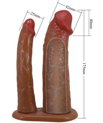 PRETTY LOVE - KEAVEN HARNESS BRIEFS UNIVERSAL & COMFORTABLE DOUBLE DILDO PRETTY LOVE - KEAVEN HARNESS BRIEFS UNIVERSAL & COMFORTABLE DOUBLE DILDO
