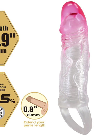 Pretty Love – Odes Realistische 2 cm Verlenging Voor Penis Roze Pretty Love – Odes Realistische 2 cm Verlenging Voor Penis Roze