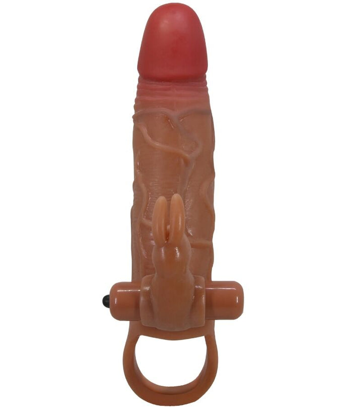PRETTY LOVE - OSMAR PENIS SLEEVE + VIBRATING CLITORIS STIMULATOR