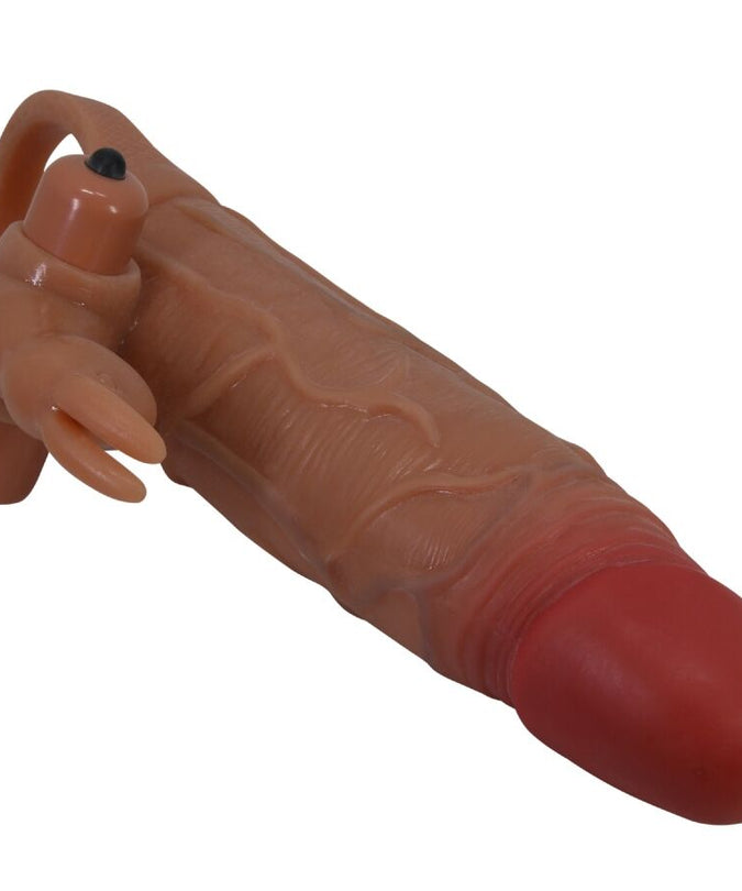 PRETTY LOVE - OSMAR PENIS SLEEVE + VIBRATING CLITORIS STIMULATOR