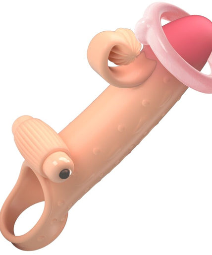 ROMANCE - VIBRATING PENIS SLEEVE NATURAL ROMANCE - VIBRATING PENIS SLEEVE NATURAL