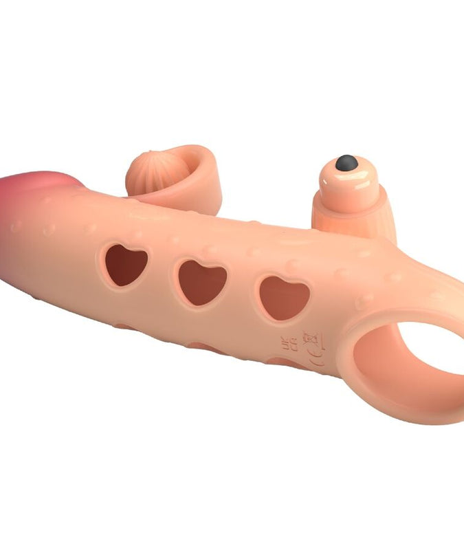 ROMANCE - VIBRATING PENIS SLEEVE NATURAL