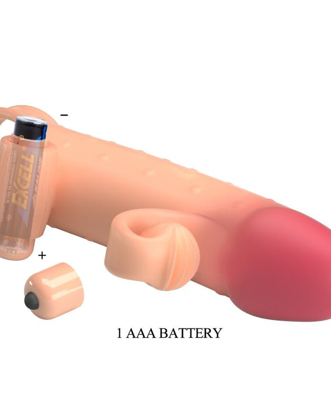 ROMANCE - VIBRATING PENIS SLEEVE NATURAL