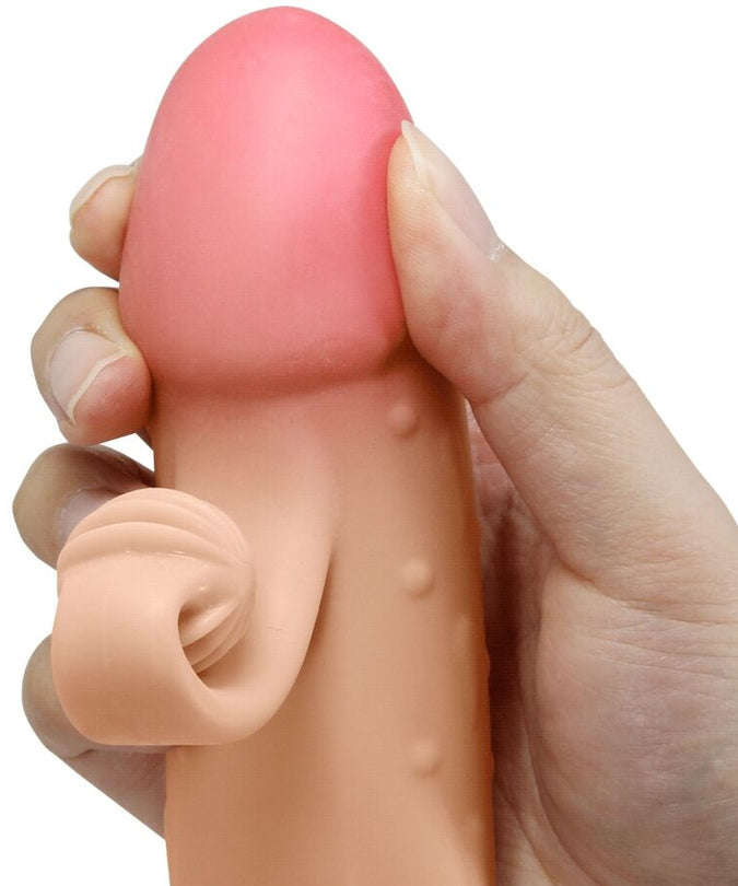 ROMANCE - VIBRATING PENIS SLEEVE NATURAL