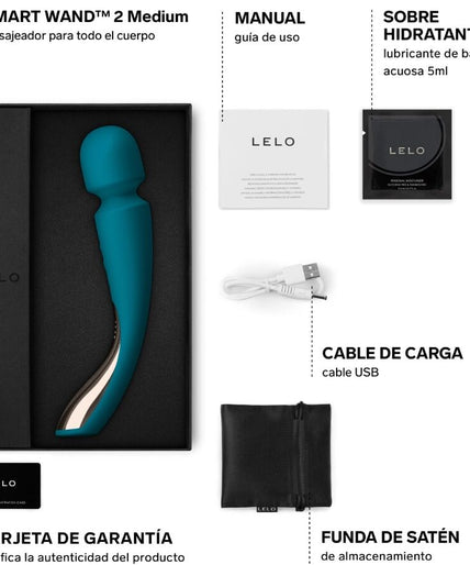 LELO – Smart Wand 2 Medium – Ocean Blue LELO – Smart Wand 2 Medium – Ocean Blue