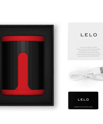 LELO – F2S Male Masturbator – Red LELO – F2S Male Masturbator – Red