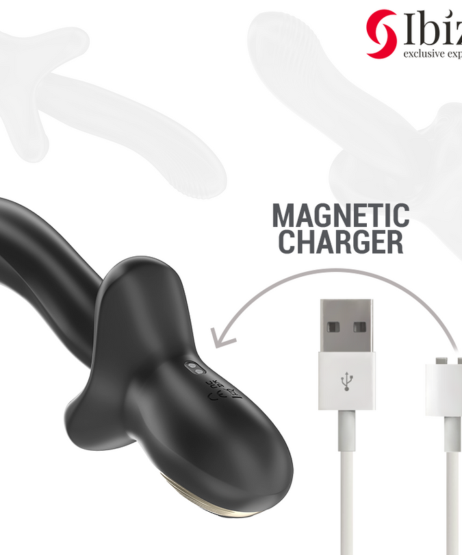 IBIZA - POWERFUL VIBRATOR WITH THRUSTING AND BITING EFFECT