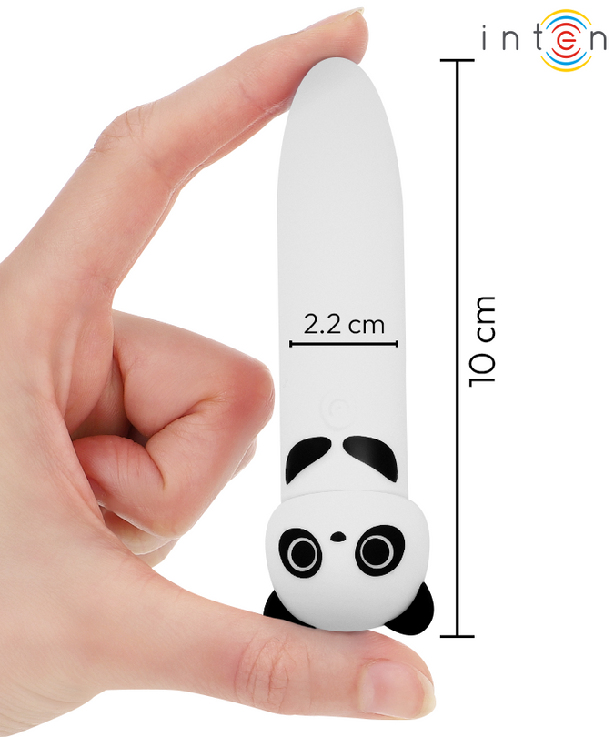 INTENSE - POH PANDA TRILLENDE KOGEL USB OPLAADBAAR 10 X 2,2 CM