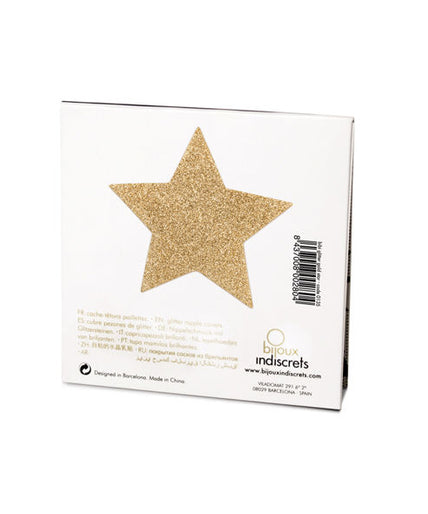 BIJOUX - INDISCRETS FLASH GOUDEN STER NIPPLE COVERS BIJOUX - INDISCRETS FLASH GOUDEN STER NIPPLE COVERS