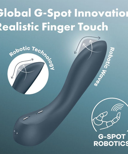 Satisfyer – G – Spot Wave 4 12 Vibrations Program Vibrator Dark Grey Satisfyer – G – Spot Wave 4 12 Vibrations Program Vibrator Dark Grey