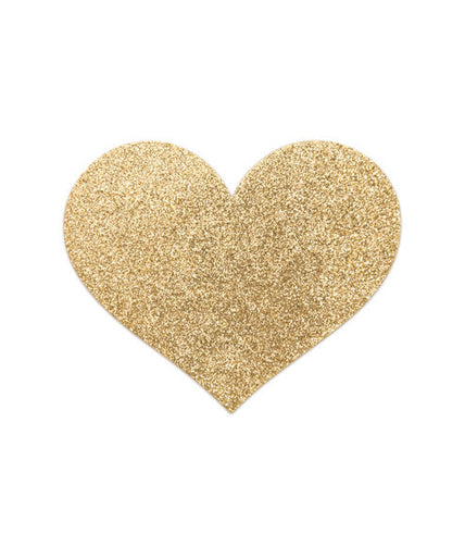 BIJOUX - INDISCRETS FLASH GOLDEN HEART NIPPLE COVERS BIJOUX - INDISCRETS FLASH GOLDEN HEART NIPPLE COVERS
