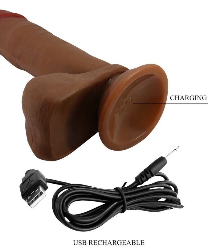 Baile – Abel Realistic Dildo 21 Cm Mulatto