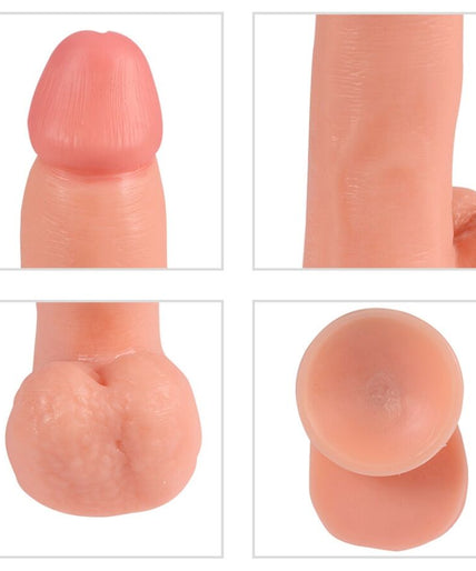 SHEQU - PHANTOM VIBRATING DILDO WITH REMOTE CONTROL 20 CM SHEQU - PHANTOM VIBRATING DILDO WITH REMOTE CONTROL 20 CM