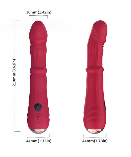 Armony – Thermo – Verstelbare Point A Stimulator Vibrator Dildo Rood Armony – Thermo – Verstelbare Point A Stimulator Vibrator Dildo Rood