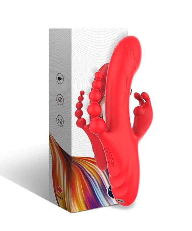 Armony – G – Spot- en clitorisstimulator vibrator rood
