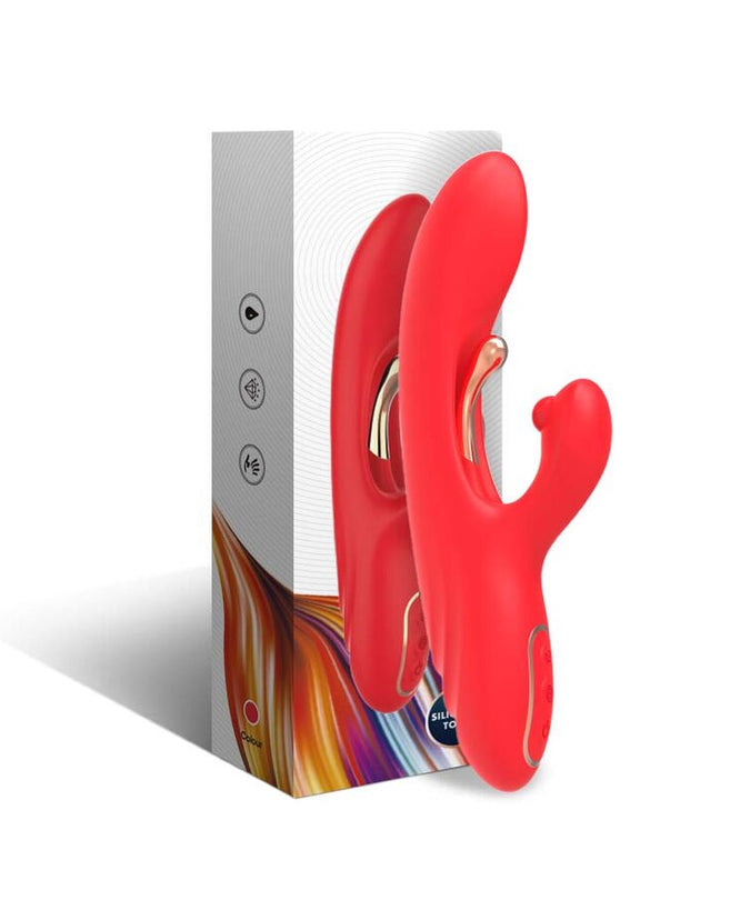 Armony – G – Spot And Clitoris Stimulator Vibrator With Oscillating Tongue Red