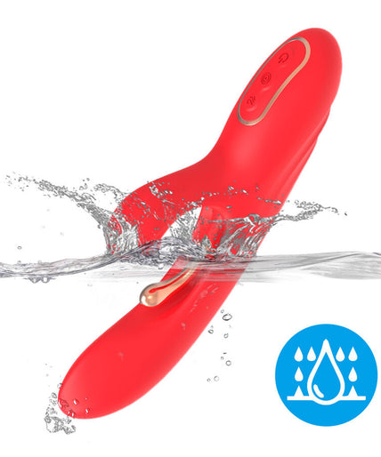 Armony – G – Spot- en clitorisstimulator vibrator met oscillerende tong, rood Armony – G – Spot- en clitorisstimulator vibrator met oscillerende tong, rood