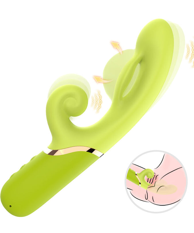 ARMONY - INFLABE POINT A TO STIMULATOR VIBRATOR GREEN
