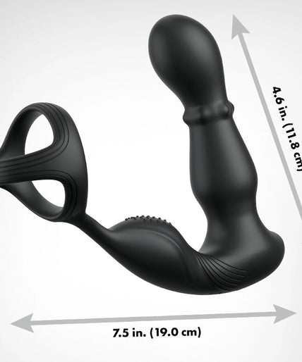 Anal Fantasy Elite – Ass-Gasm Slide & Glide Vibrating Anal Ring & Massager with Remote Control – Black Anal Fantasy Elite – Ass-Gasm Slide & Glide Vibrating Anal Ring & Massager with Remote Control – Black