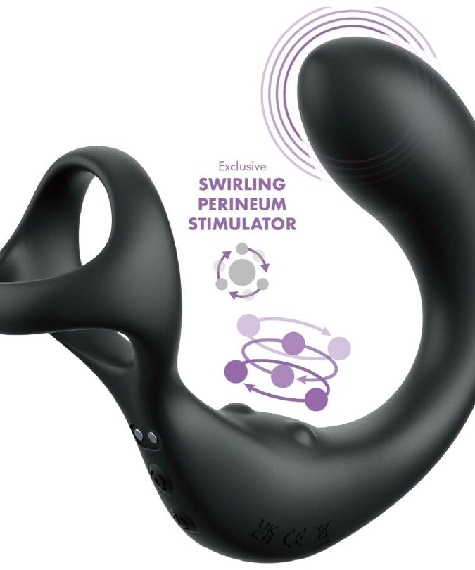 ANAL FANTASY ELITE COLLECTION - VIBRATING ANAL MASSAGER WITH REMOTE CONTROL