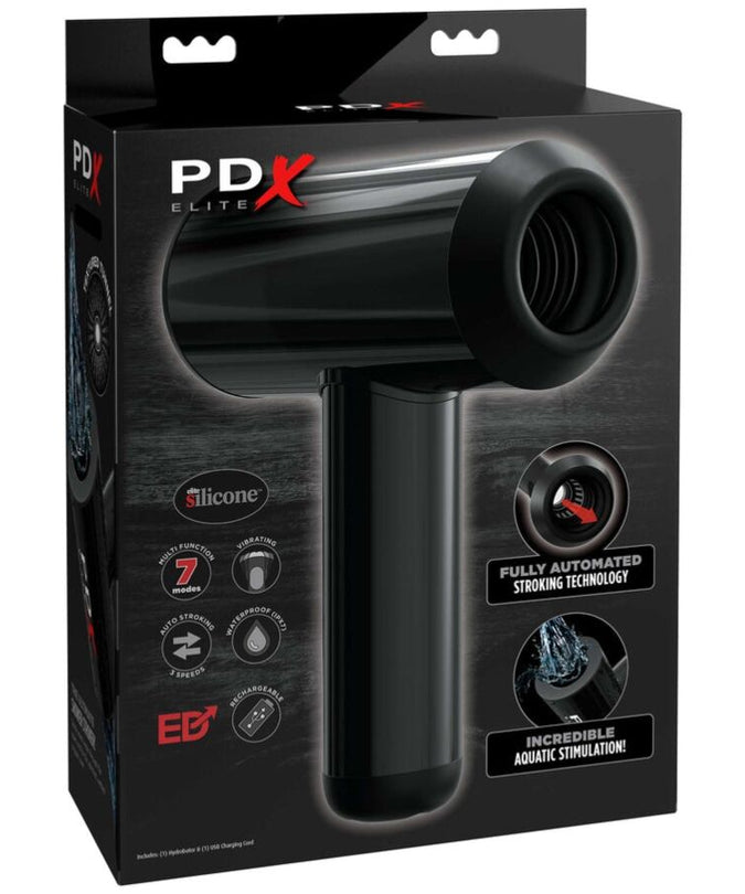 PDX ELITE - DUBBELE AQUATISCHE AUTOMATISCHE MASTURBATOR