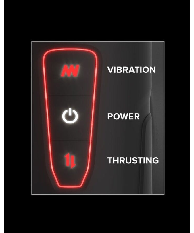 PDX ELITE - MILK ME HOTTER AUTOMATISCHE MASTURBATOR MET STOOT- EN VERWARMINGSEFFECT EN TRILLING