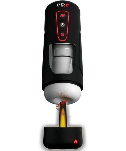 PDX ELITE - MILK ME HOTTER AUTOMATIC MASTURBATOR WITH THRUSTING AND HEAT EFFECT VIBRATION PDX ELITE - MILK ME HOTTER AUTOMATIC MASTURBATOR WITH THRUSTING AND HEAT EFFECT VIBRATION