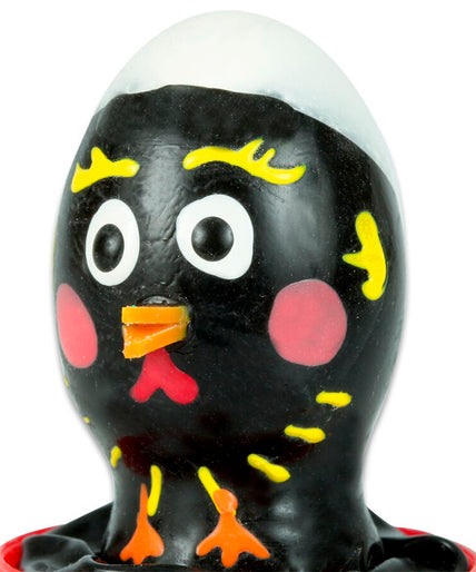 CONDOMERIE - HANDPAINTED NOVELTY CONDOMS CHICKEN BLACK CONDOMERIE - HANDPAINTED NOVELTY CONDOMS CHICKEN BLACK