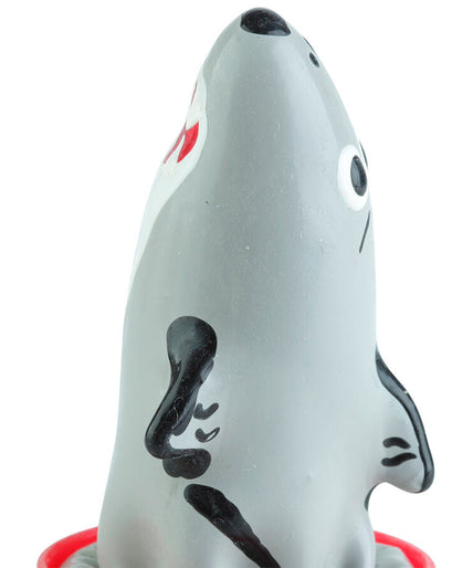 CONDOMERIE - HANDPAINTED NOVELTY CONDOMS SHARK MODEL 1 CONDOMERIE - HANDPAINTED NOVELTY CONDOMS SHARK MODEL 1