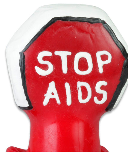 CONDOMERIE - HANDPAINTED NOVELTY CONDOMS STOP AIDS CONDOMERIE - HANDPAINTED NOVELTY CONDOMS STOP AIDS