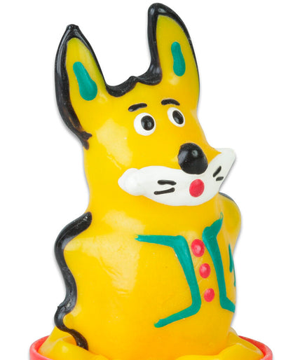 CONDOMERIE - HANDPAINTED NOVELTY CONDOMS CHINESE HARE MODEL 1 CONDOMERIE - HANDPAINTED NOVELTY CONDOMS CHINESE HARE MODEL 1
