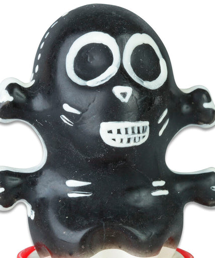 CONDOMERIE - HANDPAINTED NOVELTY CONDOMS SKULL BLACK MODEL 1 CONDOMERIE - HANDPAINTED NOVELTY CONDOMS SKULL BLACK MODEL 1