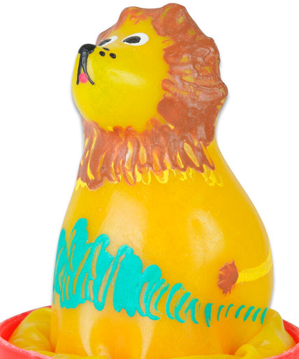 CONDOMERIE - HANDPAINTED NOVELTY CONDOMS SITTING LION CONDOMERIE - HANDPAINTED NOVELTY CONDOMS SITTING LION