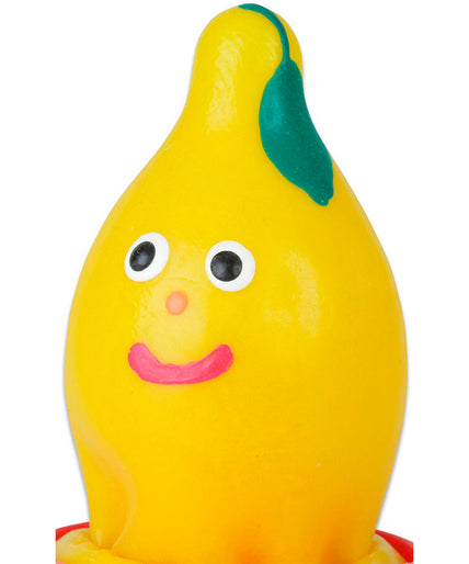 CONDOMERIE - HANDPAINTED NOVELTY CONDOMS LEMON CONDOMERIE - HANDPAINTED NOVELTY CONDOMS LEMON