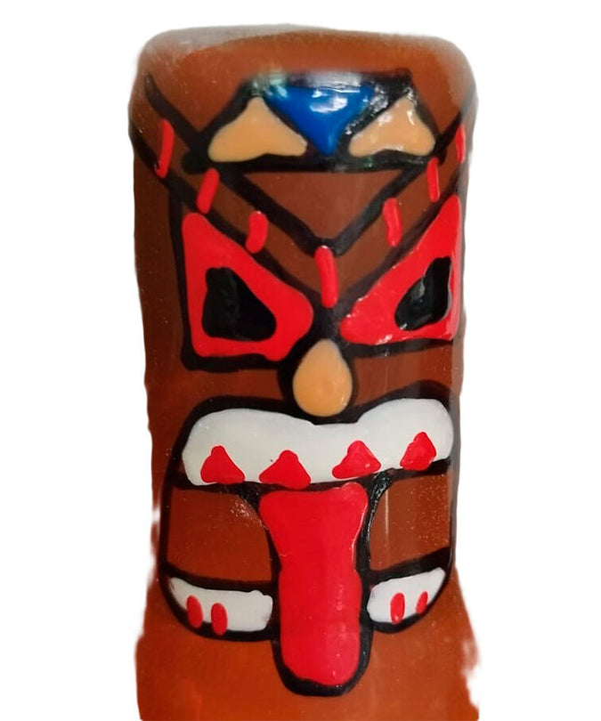 CONDOMERIE - HANDPAINTED NOVELTY CONDOMS TIKI TOTEM-01