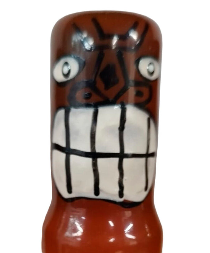 CONDOMEUR - HANDGESCHILDERDE NIEUWIGHEIDSCONDOS TIKI TOTEM-FRIKI-02