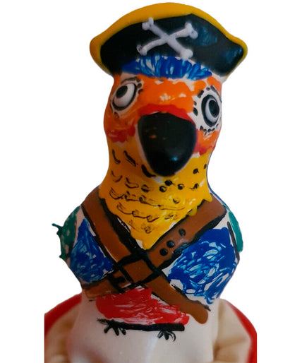 CONDOMERIE - HANDPAINTED NOVELTY CONDOMS CAPTAIN PARROT CONDOMERIE - HANDPAINTED NOVELTY CONDOMS CAPTAIN PARROT
