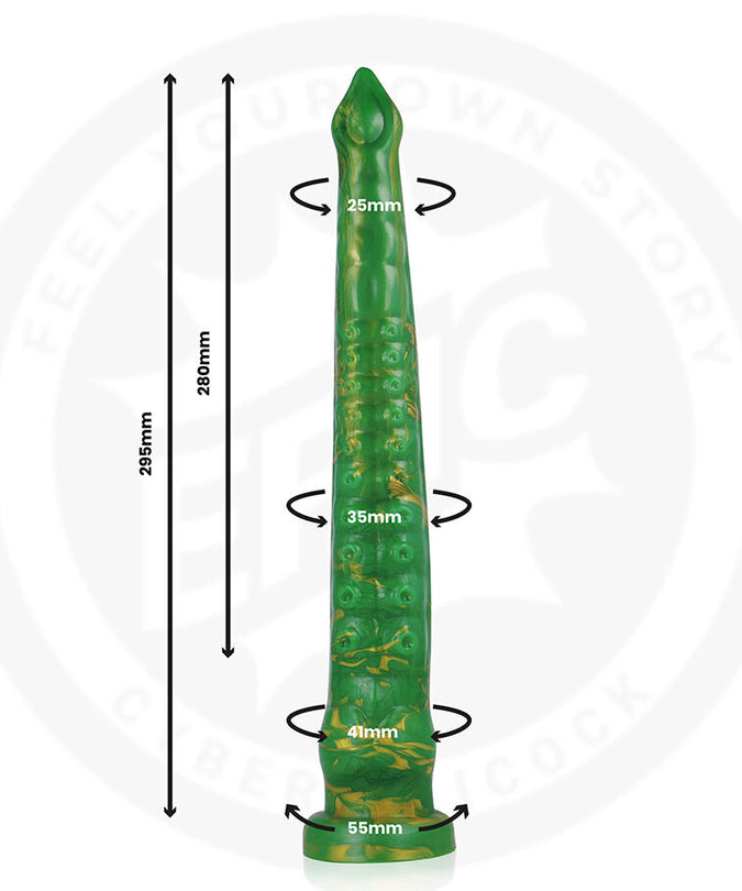 EPIC - DILDO HYLOS GROENE FLITS