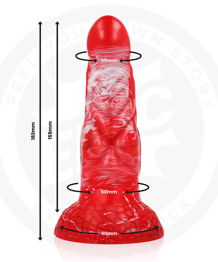 EPIC - DILDO AGNIS CRIMSON FIRE EPIC - DILDO AGNIS CRIMSON FIRE