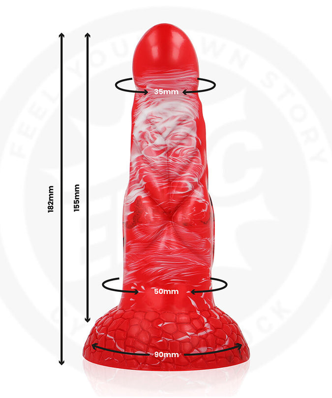 EPIC - DILDO AGNIS CRIMSON FIRE
