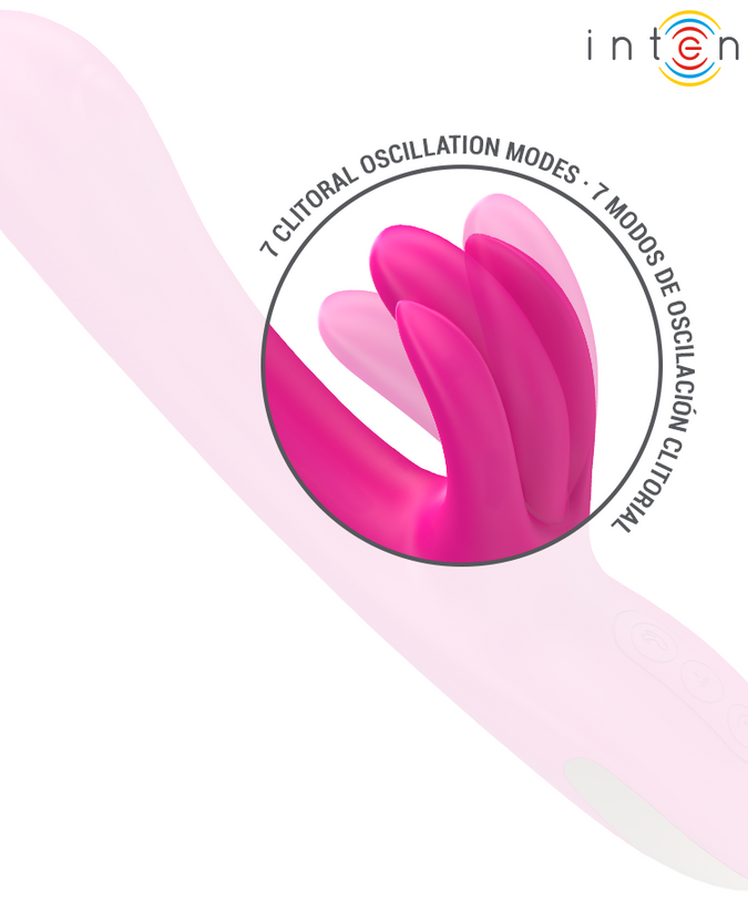 INTENSE - BRITNEY MULTIFUNCTIONELE KONIJNENVIBRATOR 23 CM ROZE