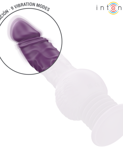 INTENSE - TATUM MULTIFUNCTION VIBRATOR WITH UP AND DOWN VIBRATION 24 CM PURPLE INTENSE - TATUM MULTIFUNCTION VIBRATOR WITH UP AND DOWN VIBRATION 24 CM PURPLE