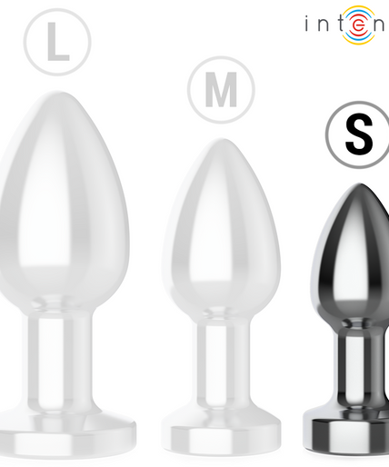 INTENSE - ANAL PLUG 10 VIBRATIONS METAL WITH REMOTE CONTROL S INTENSE - ANAL PLUG 10 VIBRATIONS METAL WITH REMOTE CONTROL S