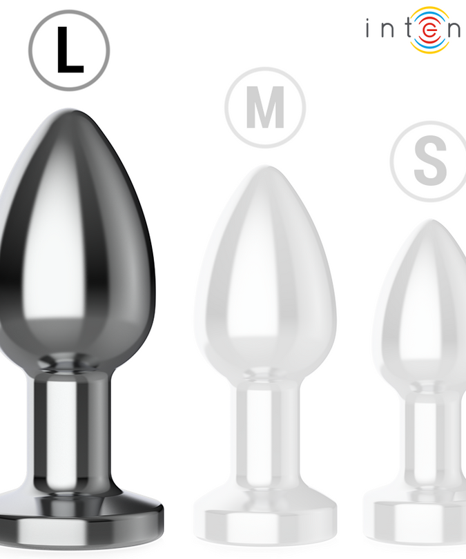 INTENSE - ANAL PLUG 10 TRILLINGEN METAAL MET AFSTANDSBEDIENING L