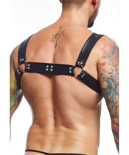 MOB - DNGEON BLACK HARNESS BELT ONE SIZE MOB - DNGEON BLACK HARNESS BELT ONE SIZE