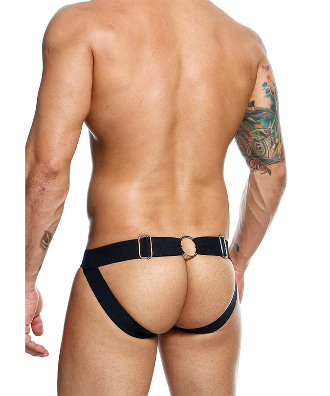 MOB - DNGEON BLACK CHAIN JOCKSTRAP EEN MAAT