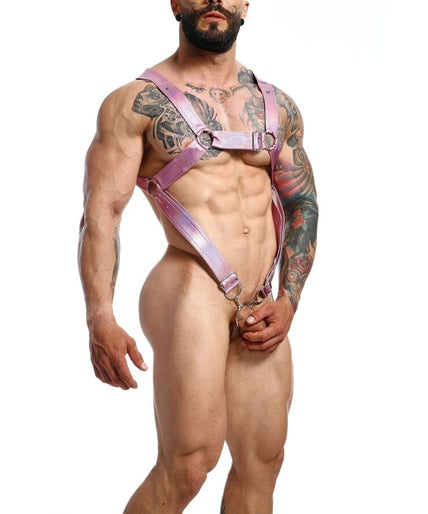 MOB - DNGEON CROSSED PENIS HARNESS ONE SIZE MOB - DNGEON CROSSED PENIS HARNESS ONE SIZE